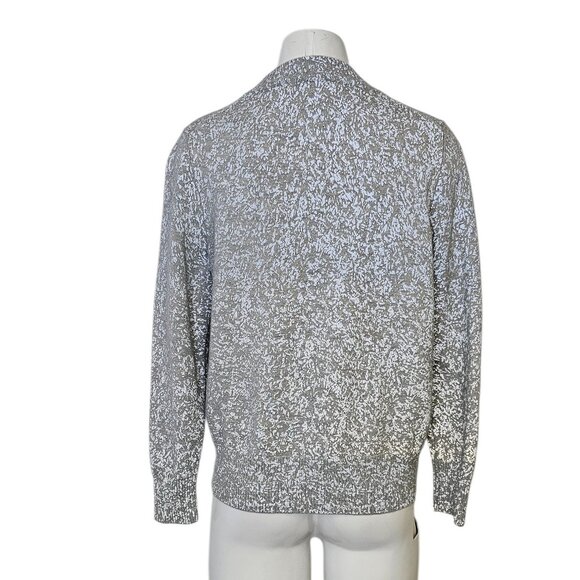 COS Womens 100% Wool Fully Reflective Sweater, Grey, Long Sleeve, Size Small - Picture 4 of 10